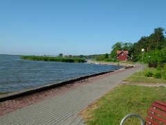 Strandpromenade in Nida