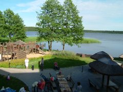 Lilaster See mit Hotel