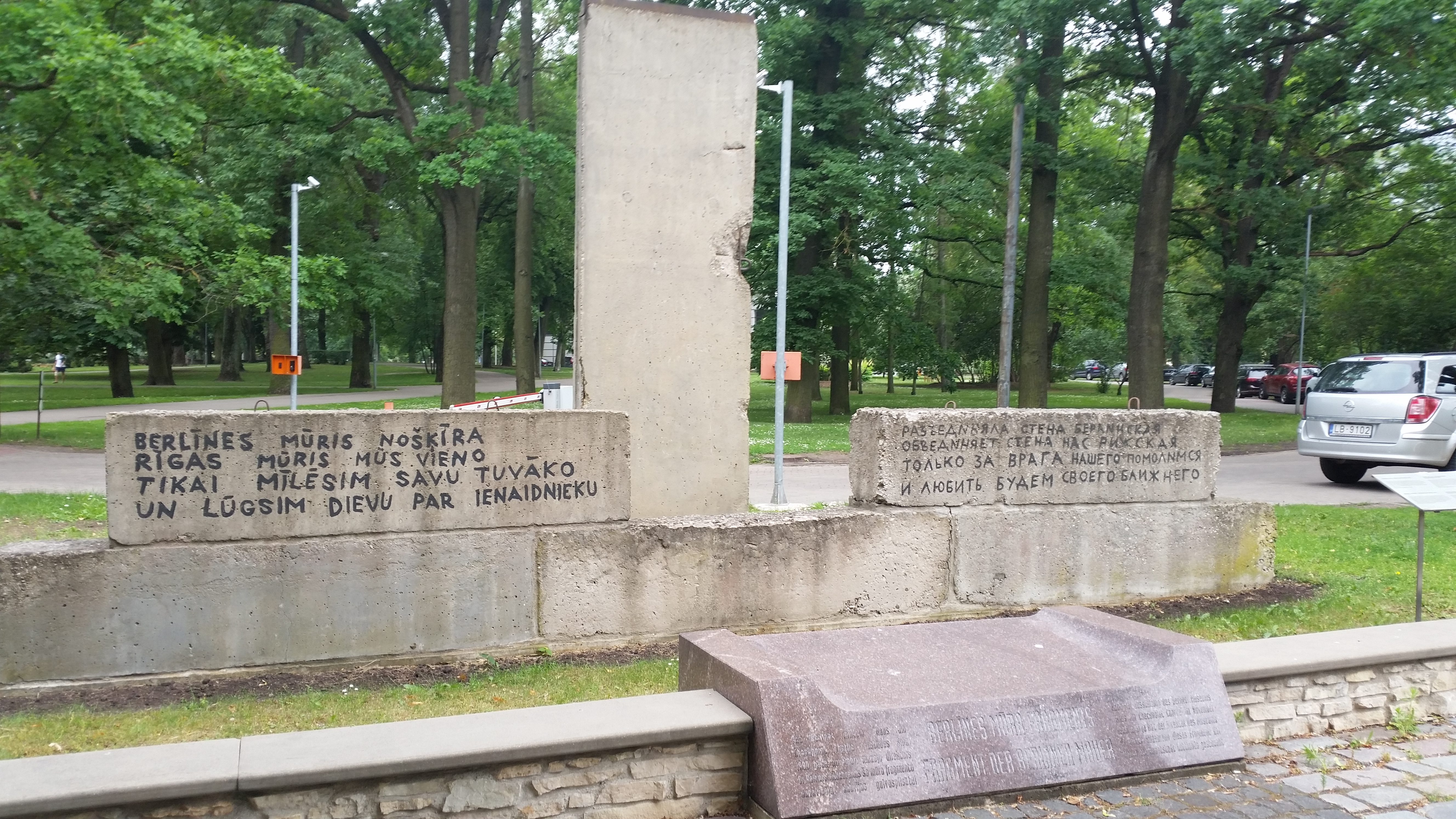 Berliner Mauer in Riga