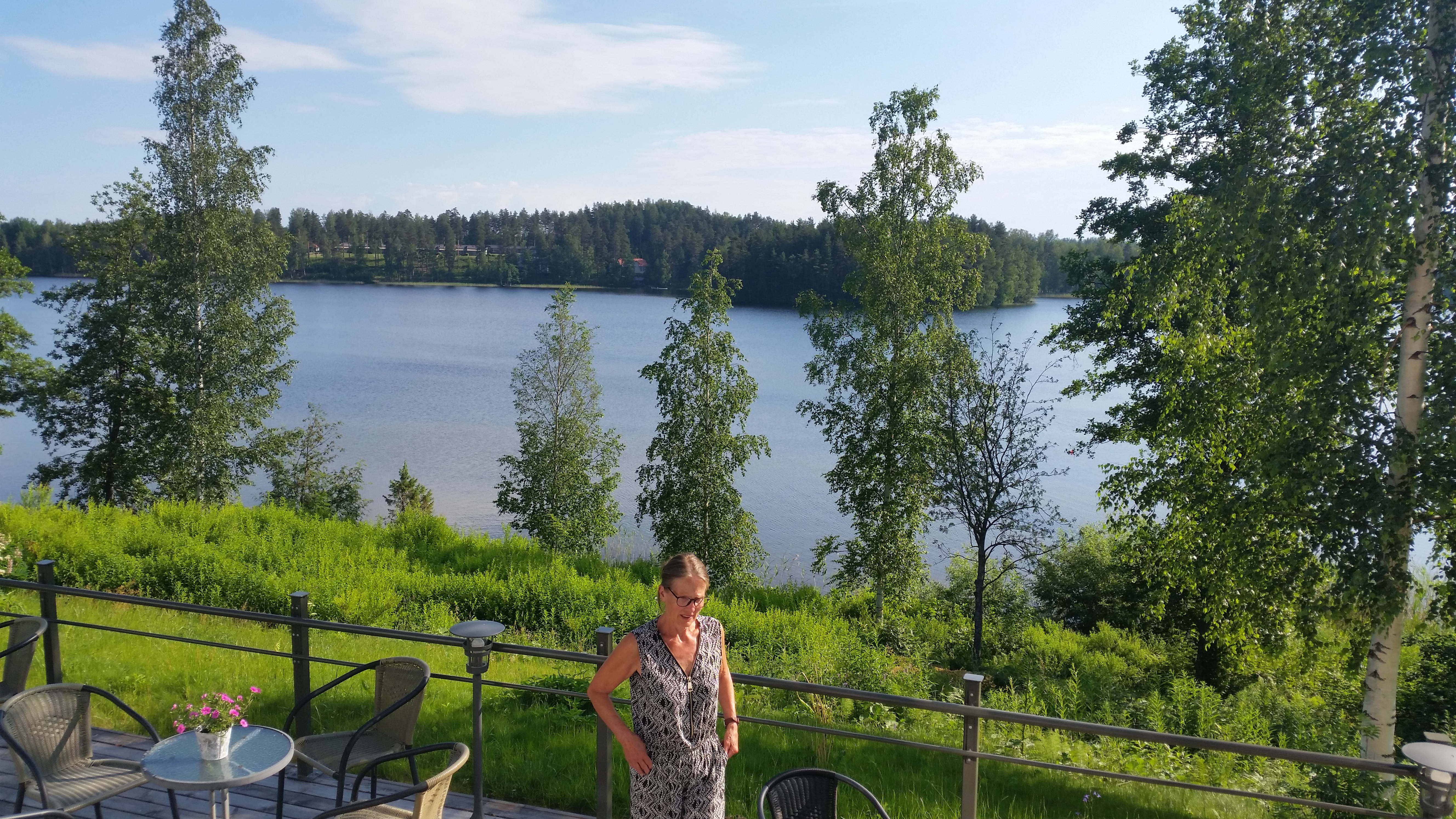 Finnischer See in Savitaipale